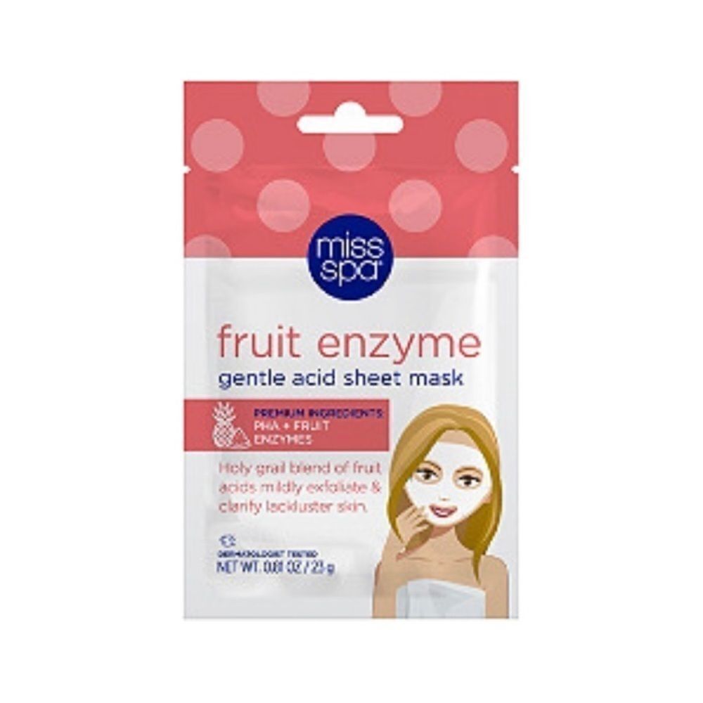 MISS SPA Fruit Enzyme Gentle Acid Sheet Mask